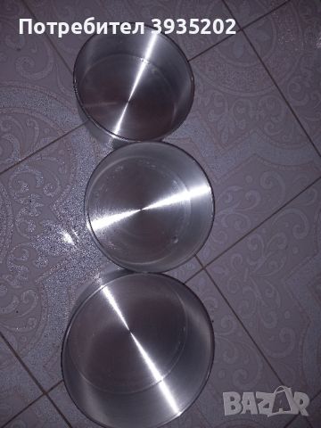 Алуминиеви  кръгли тави комплект, снимка 7 - Съдове за готвене - 45222173