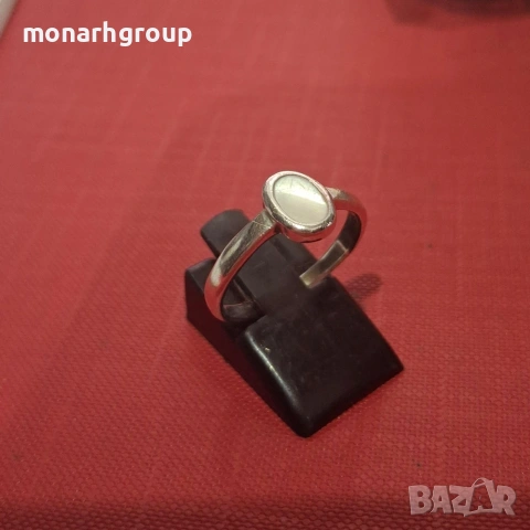 Сребърен пръстен, снимка 3 - Пръстени - 52684547