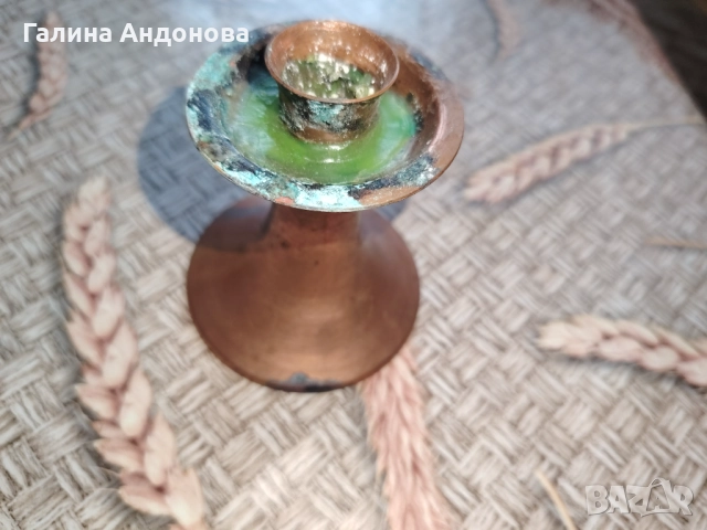 Меден свещник от 19 в.