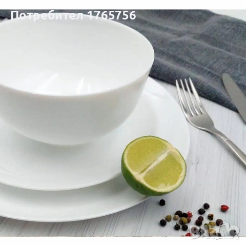 Сервиз за хранене от 16 части Luminarc Diwali – Елегантност и функционалност в един комплект