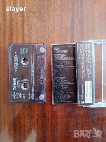 Оригинална касета Manowar, снимка 2 - Аудио касети - 53847147