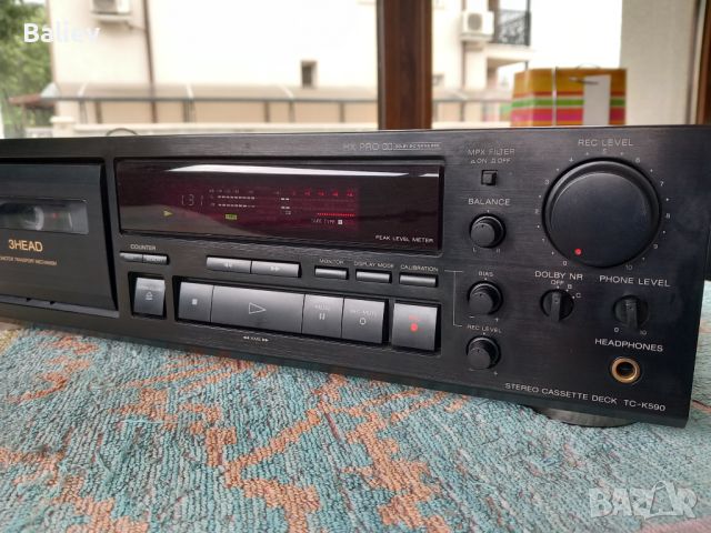SONY TC-K590 3 Head Cassette Deck , снимка 4 - Декове - 45371977