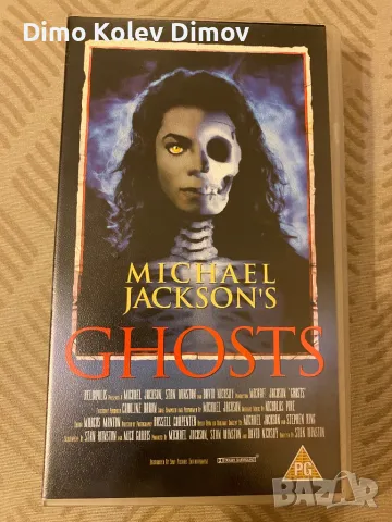 Michael Jackson GHOSTS VHS Видео Касета, снимка 1 - Други музикални жанрове - 47393265