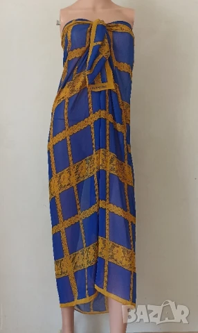 Дамски шал Valentino, снимка 6 - Шалове - 50950545