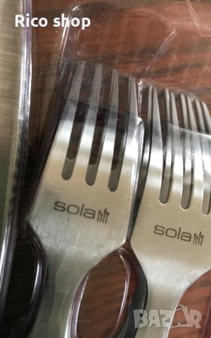 Комплект ножове и вилици SOLA, снимка 4 - Прибори за хранене, готвене и сервиране - 46442274