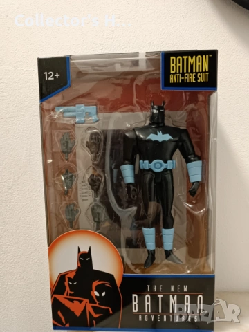 Батман Batman The New Batman Adventures Anti-fire suit McFarlane DC Comics екшън фигурка, снимка 4 - Колекции - 53541582
