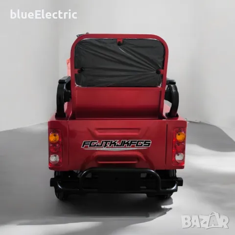 Електрическа Триколка blueElectric CARGO LUX 2000W | 48V | 24AH | RED, снимка 9 - Мотоциклети и мототехника - 49745600