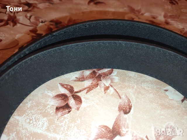 LUIGI LAMBERTO Нов Стилен Мъжки Колан Изцяло от Естествена Кожа 130см., снимка 11 - Колани - 52675787