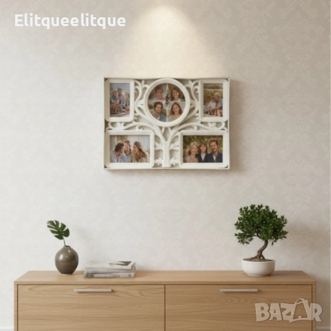Рамка за снимки с часовник 2 в 1 - Дървото на живота, снимка 3 - Други стоки за дома - 52251033