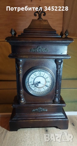 часовник настолен кварцов дърво за ценители 