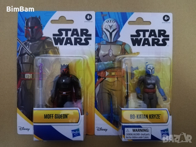 Оригинални фигури Star WarsTM - Moff Gideon / Bo-Katan Kryze, снимка 7 - Фигурки - 52597402