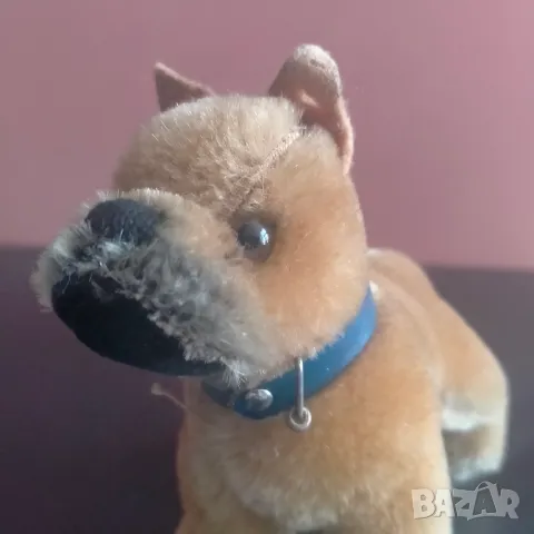 Колекционерска мека играчка Steiff Boxer Dog Germany 4.5" , снимка 11 - Колекции - 47423681