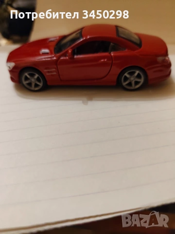 Метална количка Мерцедес sl500, снимка 4 - Колекции - 53929829