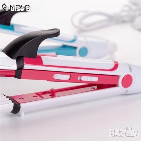 Преса за коса 3в1, снимка 6 - Преси за коса - 52351434