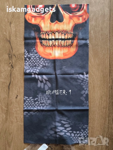 Маска/Боне/Шал/Кърпа за лице тип бандана за мотор и спорт