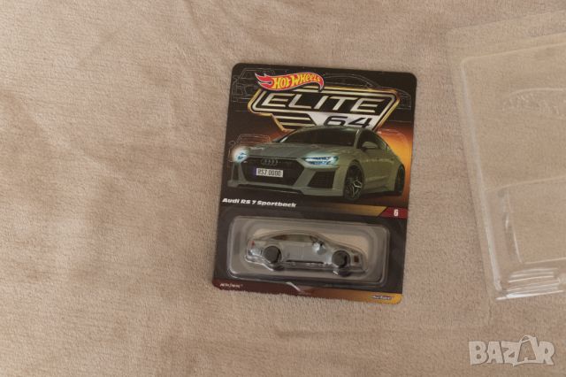 Hot Wheels колекционерска количка Elite64 Audi RS7, снимка 3 - Колекции - 45135417