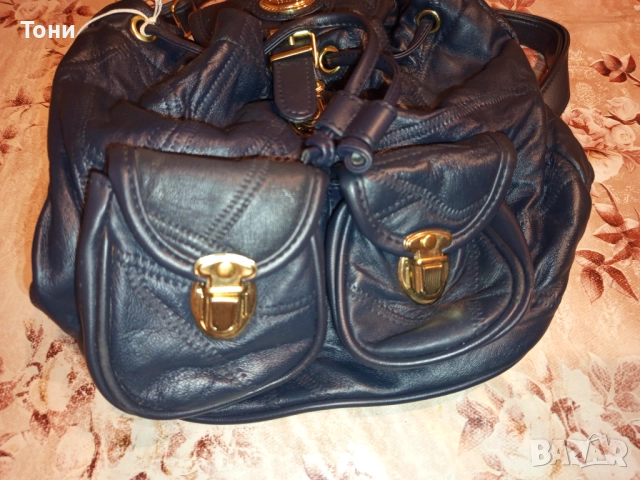 BELLINI DELUXE Оригинал Нова Кожена Дамска Раница , снимка 10 - Раници - 52418743