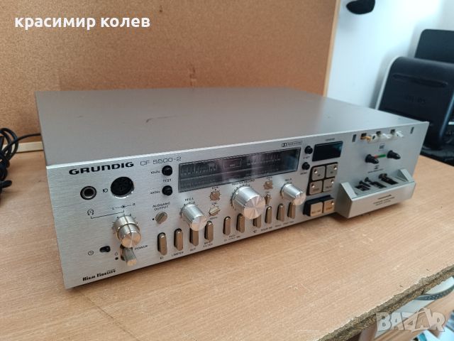 триглав дек "GRUNDIG CF-5500-2"/сребърен/, снимка 4 - Декове - 46279797