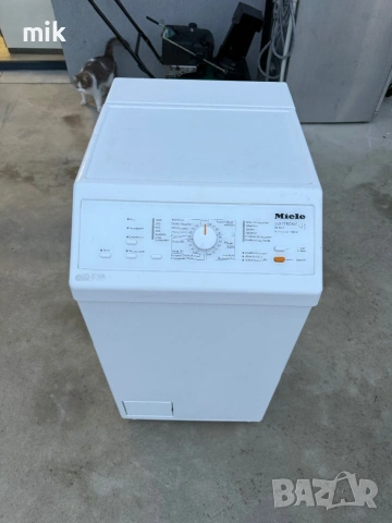 Пералня с горно зареждане Миеле Пчелна пита , снимка 2 - Перални - 53009533