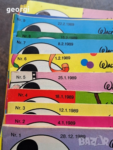 колекция комикси Micky Maus Walt Disney на немски език 35/6 , снимка 6 - Колекции - 54078373