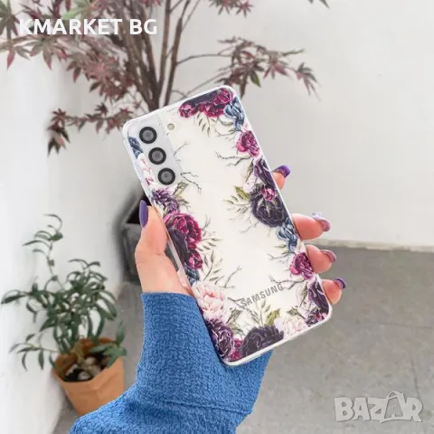 Калъф силикон ART Рози за Xiaomi Redmi 13C / Прозрачен / Баркод : 3130355, снимка 4 - Калъфи, кейсове - 47064162