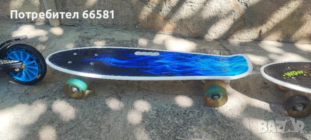 Пениборд, скейтборд. 