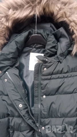 зимно зелено яке , снимка 3 - Якета - 52590282