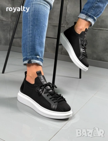 Мъжки Черни Маратонки 40-44 Номер Нови с Кутия 