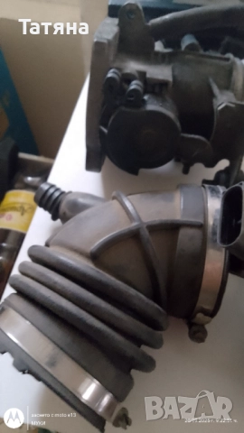 Дроселова клапа за BMW- БМВ-Е46-1.6-1.8 бензин комплект с гофрето и дебитомера, снимка 7 - Части - 51842076