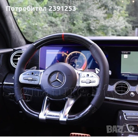 Mercedes C, GLC бутони за волан а ACC, снимка 6 - Части - 53312730