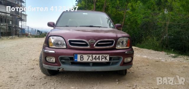 Nissan Micra, 2000 г., 1,4 бензин, Нисан Микра, снимка 1 - Автомобили и джипове - 46090621