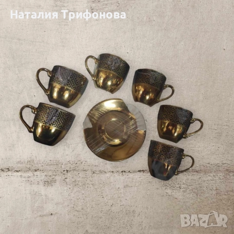 Изискан комплект за сервиране на кафе, за перфектното кафе изживяване, снимка 3 - Сервизи - 52868333