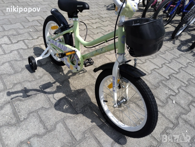 MAKANI Велосипед 16" PALI зелен, снимка 4 - Велосипеди - 53759282