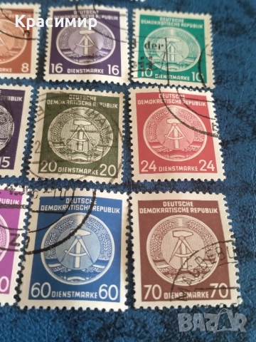 ГДР 1954., снимка 3 - Филателия - 52252871