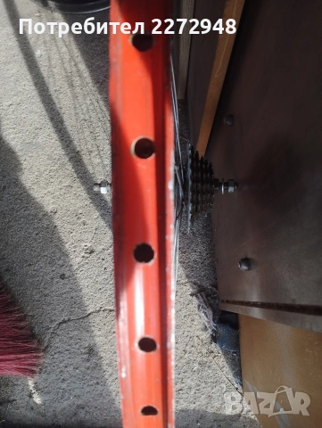 Капла 24 цола Алуминиева Задна с касета, снимка 6 - Части за велосипеди - 46734885