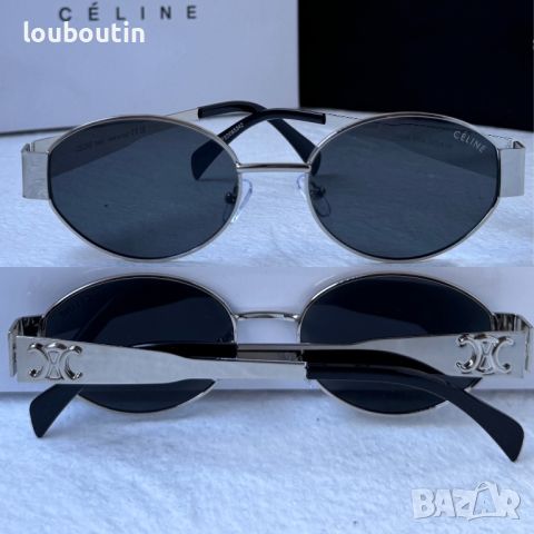 Celine 2024 дамски слънчеви очила елипса два цвята, снимка 1 - Слънчеви и диоптрични очила - 46505839