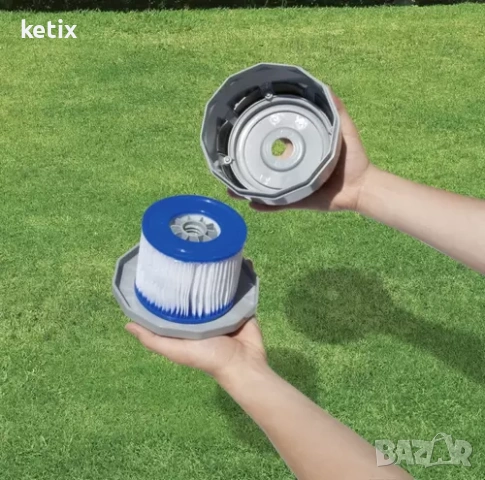 Комплект 4 броя филтър за спа джакузи BESTWAY, снимка 2 - Басейни и аксесоари - 53129905