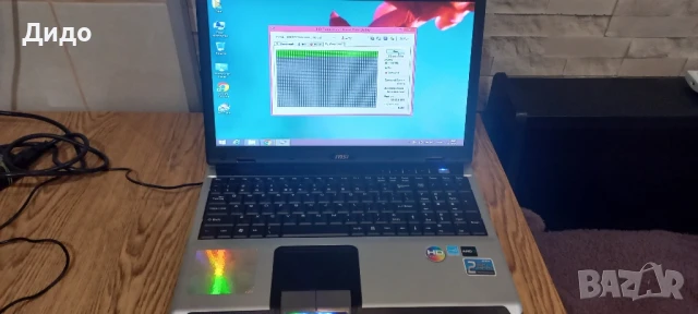 Лаптоп MSI в отлично състояние, снимка 6 - Лаптопи за работа - 50594595