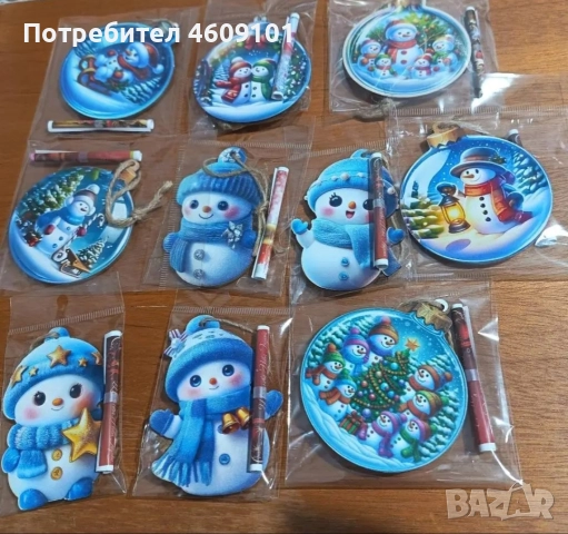 коледни играчки за елха с късметче, снимка 11 - Коледни подаръци - 52777788