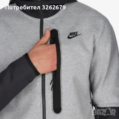 Nike tech NSW fleece 100% оригинал размер S, снимка 2 - Спортни дрехи, екипи - 47494703