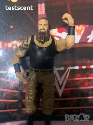 Екшън фигура WWE Braun Strowman Брон Строуман Basic Mattel играчка figure, снимка 7 - Колекции - 48386476