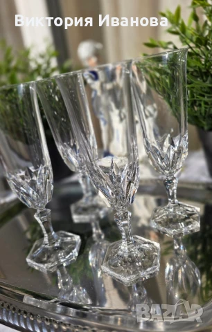 кристални чаши, снимка 5 - Други ценни предмети - 50602460