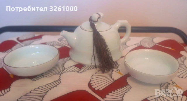 Подаръчен комплект за чай от порцелан