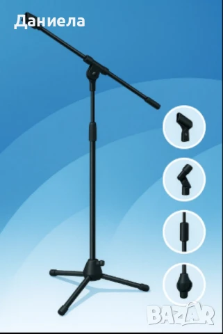 Стойка за микрофон, WD-800, снимка 6 - Други стоки за дома - 50698861
