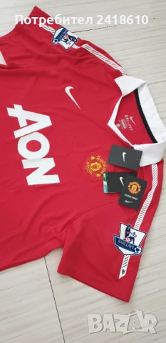 Nike Dri - Fit Man United Rooney # 10 Mens Size L НОВО! ОРИГИНАЛ! Мъжка Тениска!, снимка 14 - Тениски - 51179193