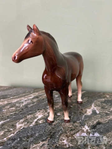 Порцеланова фигура на кон, снимка 2 - Декорация за дома - 53922631
