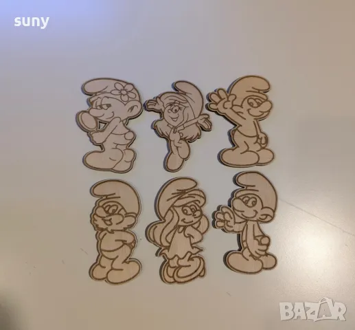 Дървени фигурки за оцветяване пес патрул, снимка 3 - Фигурки - 49824088