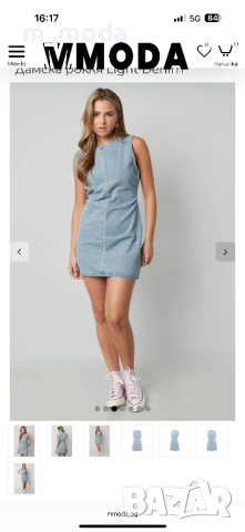 Дамска рокля деним, снимка 3 - Рокли - 53176953