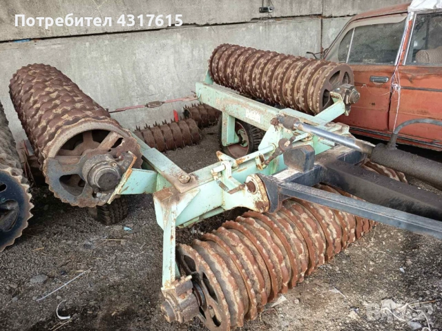 валяци 4,50 м, снимка 2 - Селскостопанска техника - 53724373