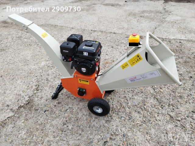 Дробилка за клони бензинова до 8см. под наем, снимка 6 - Други машини и части - 51929798